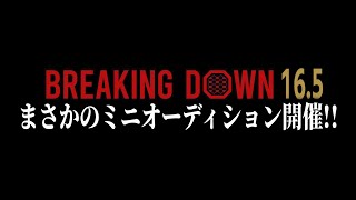 .5シリーズにオーディション導入確定！！これはカコイチ待ったなしか…【ブレイキングダウン16.5】