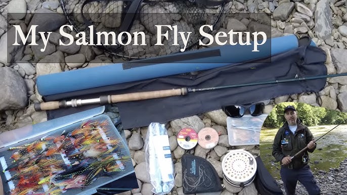 How to set up a fly rod for Pacific Salmon Fly Fishing in British Columbia  Canada 