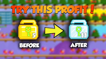 BASIC PROFIT!!! [Easy Guide] Growtopia tutorial