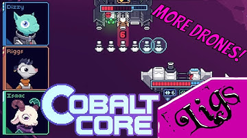 Unlocked Isaac and his drones go crazy! Cobalt Core