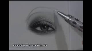 Realism Eye & Eyebrow Drawing