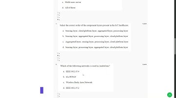 Introduction to Internet of Things Week 12 Assignment Solution August 2024 |  IIT Kharagpur NPTEL