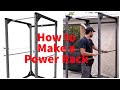 How to make a Power Rack/ DIY Power Rack