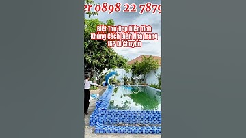Biệt Thự Đẹp Cách Biển Nha Trang 15P Di Chuyển #bietthudepnhatrang #bietthudienkhanh #bdskhanhhoa