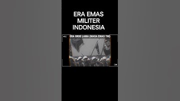 ERA EMAS MILITER INDONESIA ORDE LAMA | #shorts #tni #layallyourloveonme #ukrainevsrussia #indonesia