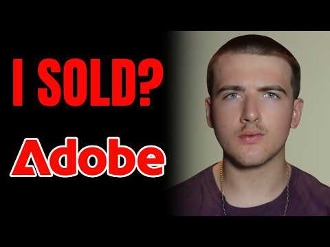 I'm Panic Selling Adobe...?