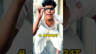 Top 5 most famous Indian Gamers | #technogamerz #totalgaming #mythpat #gamerfleet #bbs #gaming #game