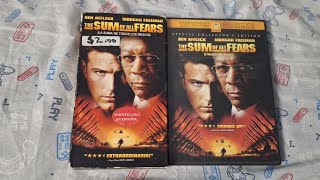 My Comparison The Sum Of All Fears 2002 Spanish Subled Vhs & 2002 Canadian Widescreen Dvd