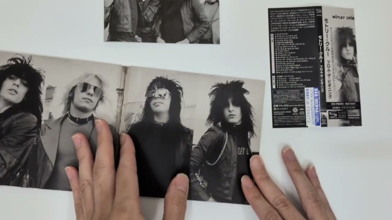Unboxing] Motley Crue: From The Beginning [SHM-CD] - YouTube