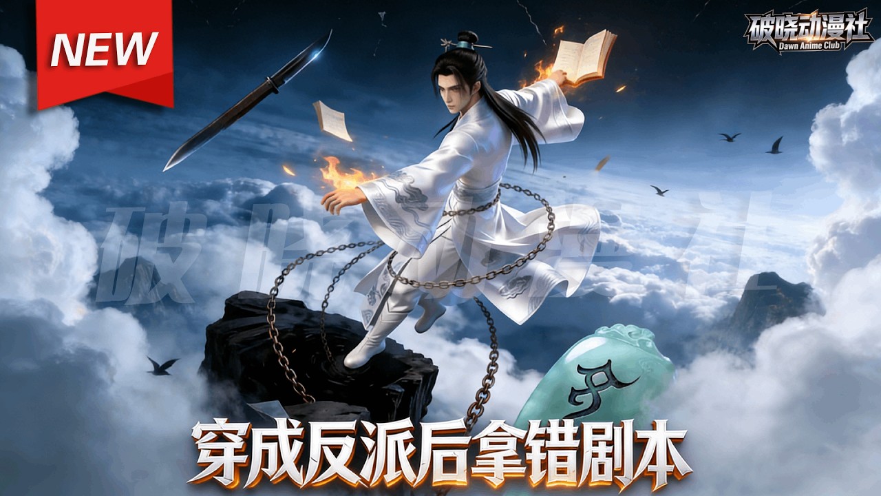 MULTISUB📢新番上线《穿成反派后拿错剧本》第1~60集丨叶影意外穿书成自己笔下的炮灰反派，与主角被迫共同卷入修真界阴谋。这一次，他必须亲手改写结局，为自己与同伴寻得一线生机！#破晓动漫社