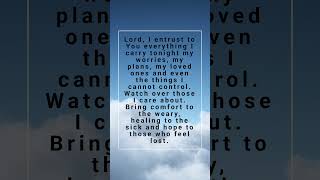 Evening Prayer for Peaceful Sleep