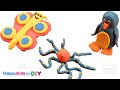 Playdoh animal  playdoh making  kids crafts and activities  happykids diy