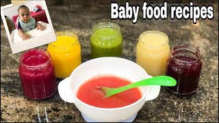 افكار اكلات للرضع baby food preparing