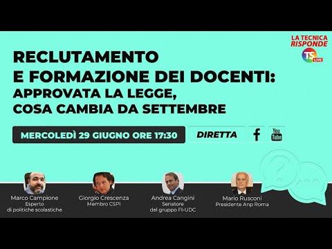 Reclutamento e formazione dei docenti: approvata la legge, cosa cambia da settembre