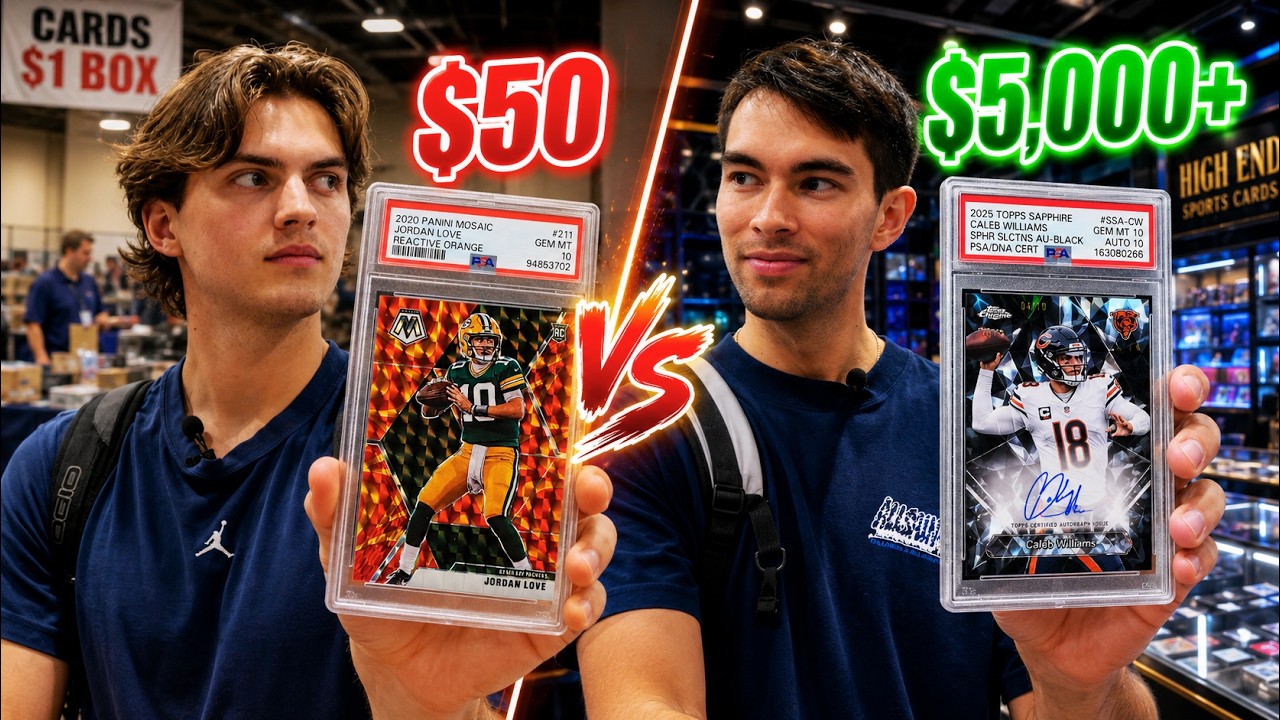 We Tried Flipping Sports Cards (Beginner vs. Pro)