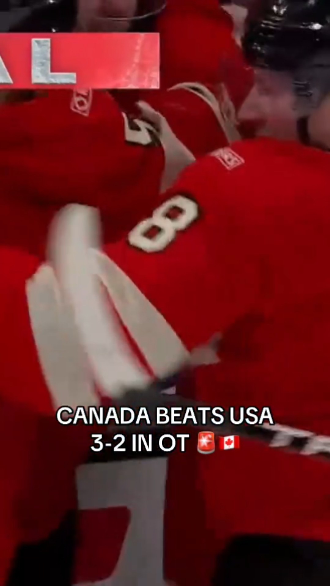 CANADA BEATS TEAM USA IN OT?