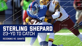 Josh Norman's INT Drop Leads to Sterling Shepard TD | Redskins vs. Giants | | NFL