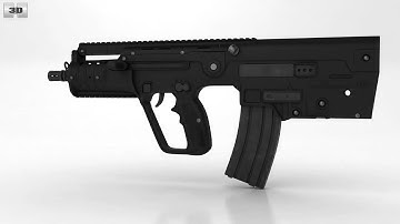 IMI Tavor MTAR21 (X95) 3D model by 3DModels.org