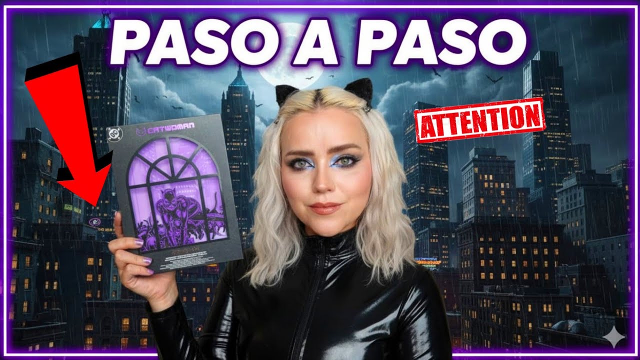 MAQUILLAJE de Gatubela Paso a paso / Coleccion CATWOOMAN por SHEGLAM