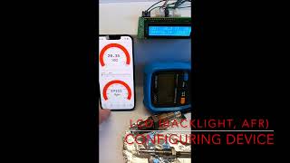 APP Controlduino: Lambda tuning iOS.