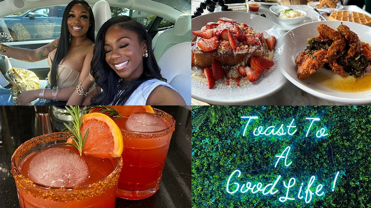 Exploring The City Trying ATL Restaurants, Brunch Date with Qui