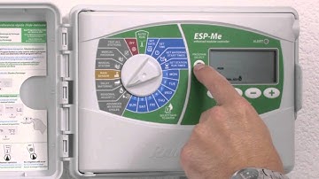 Rain Bird® ESP-Me: Seasonal Adjust / Ajuste estacional