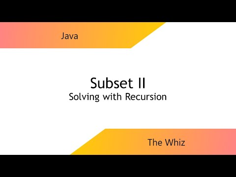 Subsets II