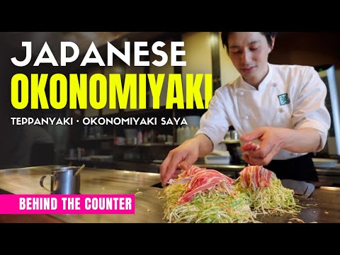 Behind the Counter at a local Japanese Okonomiyaki Restaurant