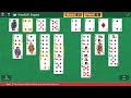 Star club  classic  freecell expert  clear 4 fours from the board in no more than 44 moves