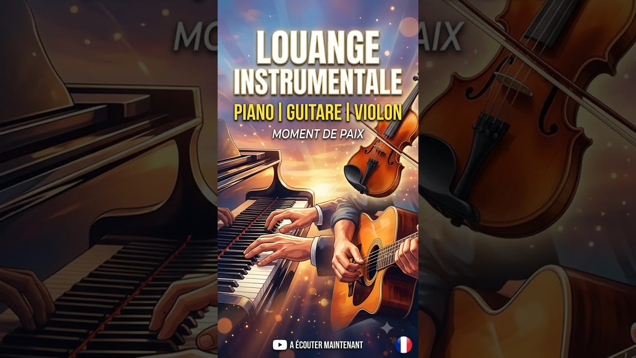 30 Min de Louange Instrumentale pour rester dans la présence de Dieu #shorts