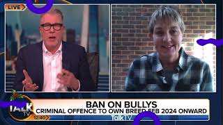 Talk TV interview on the XL Bully Ban by Jo Cottrell - Dog Trouble 268 views 4 months ago 7 minutes, 28 seconds