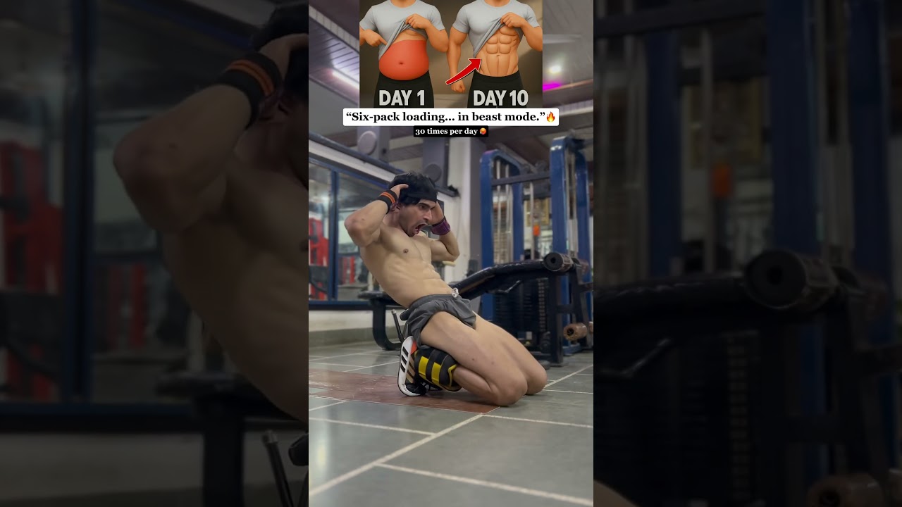 Every rep, closer to the ABS 📈