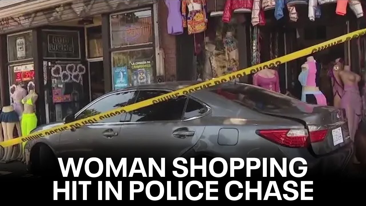 Woman birthday shopping hit by car after police chase in Oakland | KTVU ...