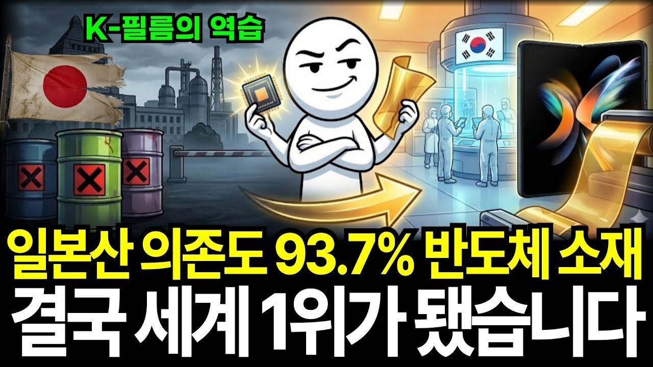 93 7%에서 0%로, 일본을 비웃은 K 필름의 역습