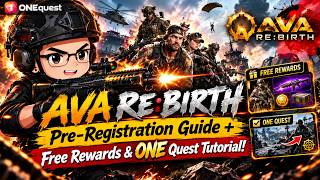 Full AVA RE:BIRTH: Pre-Registration Guide + Free Rewards & ONE Quest Tutorial! News
