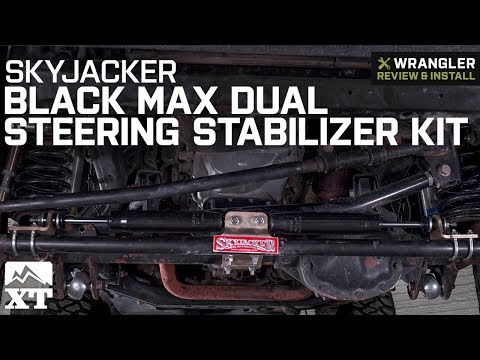 JK Skyjacker 7203 Steering Stabilizer Dual Kit Fits 07-18 Wrangler