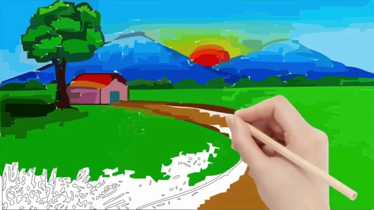 Expert Artist Shares TOP SCENERY Drawing and Coloring Secrets!