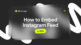 How to Add Instagram Feed to Wix Website | Step-by-Step Guide