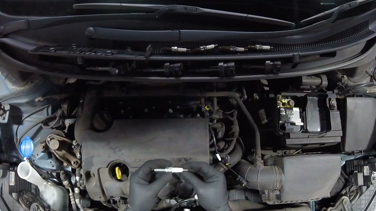 Hyundai I30 Spark Plugs Replacement Youtube