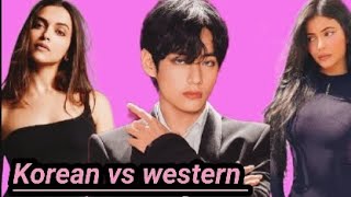 KOREAN VS WESTERN BEAUTY STANDARD || WHY THIS K-POP IDOL AND KARDASHIAN DOING TOXIC BEAUTY STANDARDS