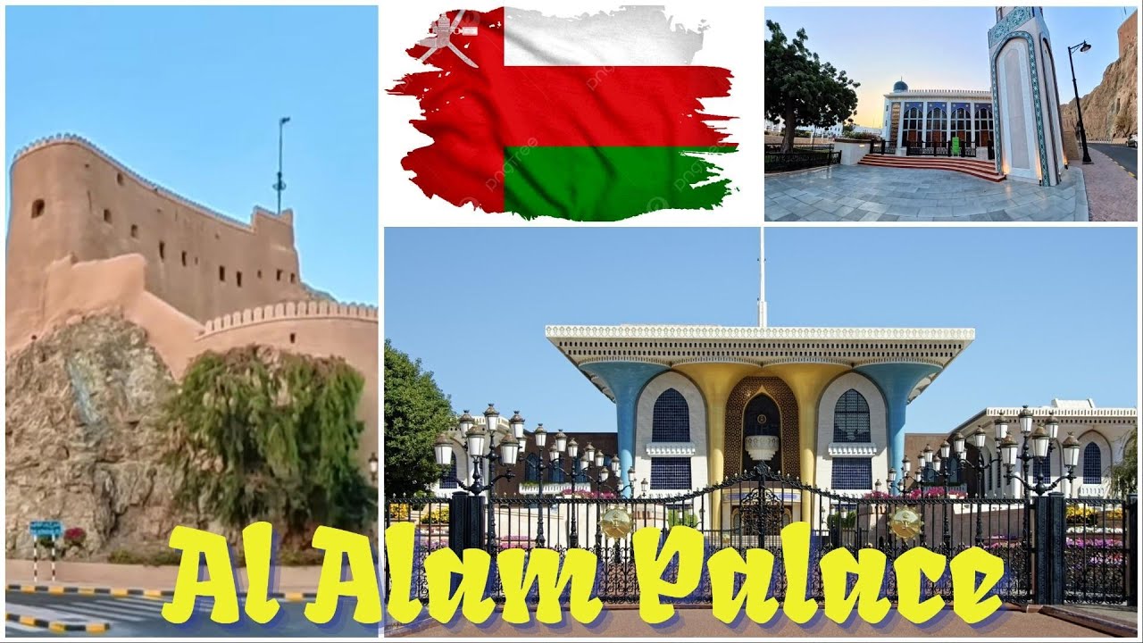 Al Alam Palace Oman 🇴🇲 | Royal Palace of Muscat | Cinematic 360° View