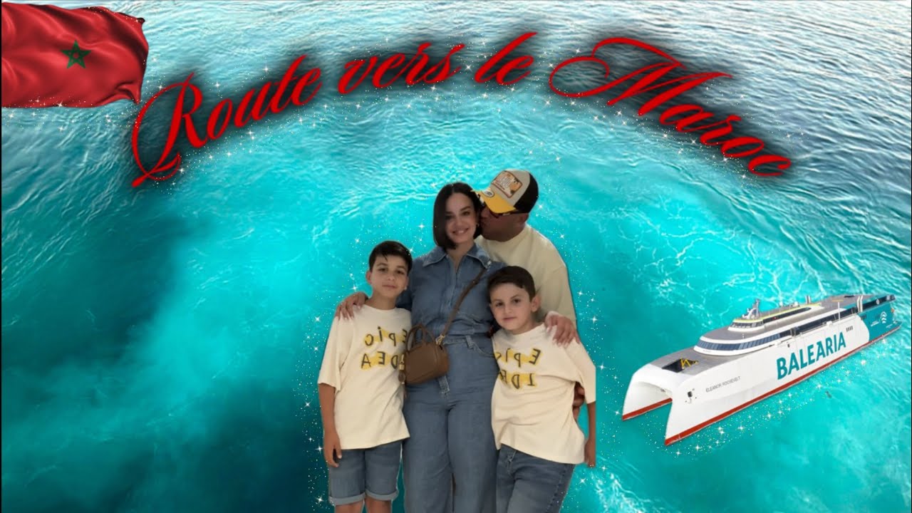 Route vers le maroc 🇲🇦 مرحبا بينا فبلادنا🇲🇦شنو وقع لينا فالطريق ؟