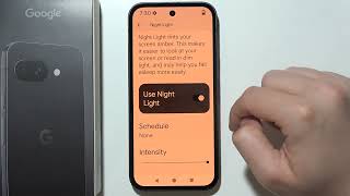 Pixel 9a: How to Turn On/Off Blue Light Filter (Night Light) Google Pixel Blue Light Filter