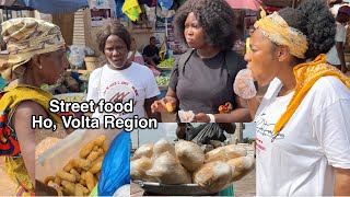 Street Food Tour in Ho, Volta Region || Amedzofe tourist site , second Highest mountain in Ghana