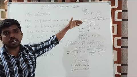 Write an ALP for 16 bit Subtraction program in 8086 Microprocessor | S Vijay Murugan | Learn Thought