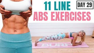 11 LINE AB exercises - EXTREME military (abs & cardio)