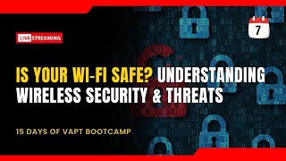 VAPT Bootcamp Day 7 : Is Your Wi-Fi Safe? Understanding Wireless Security & Threats