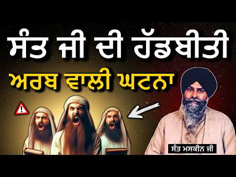 The Saudi Arabia Incident✅ Maskeen Ji's Personal Experience❗| Sant Maskeen Singh Ji Katha #best #...