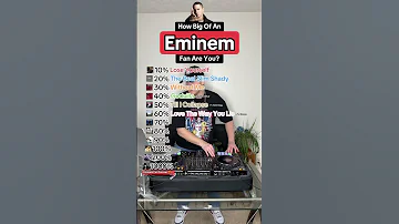 How Big Of An EMINEM Fan Are You Lose Yourself The Real Slim Shady Without Me More 