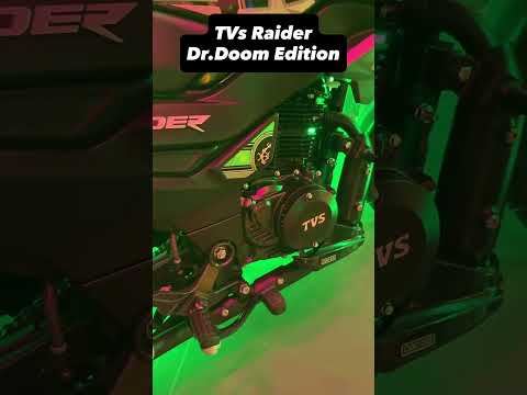 TVS Raider Dr Doom Edition at ₹95,320